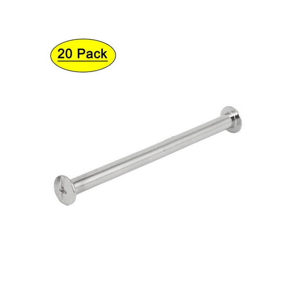 eDealMax M5 x 80mm Metallo Scrapbooks Chicago Viti Binding Posts 3PCS tono Argento eDealMax M5 x 80mm Metallo Scrapbooks Chicago Viti Binding Posts 3PCS tono Argento